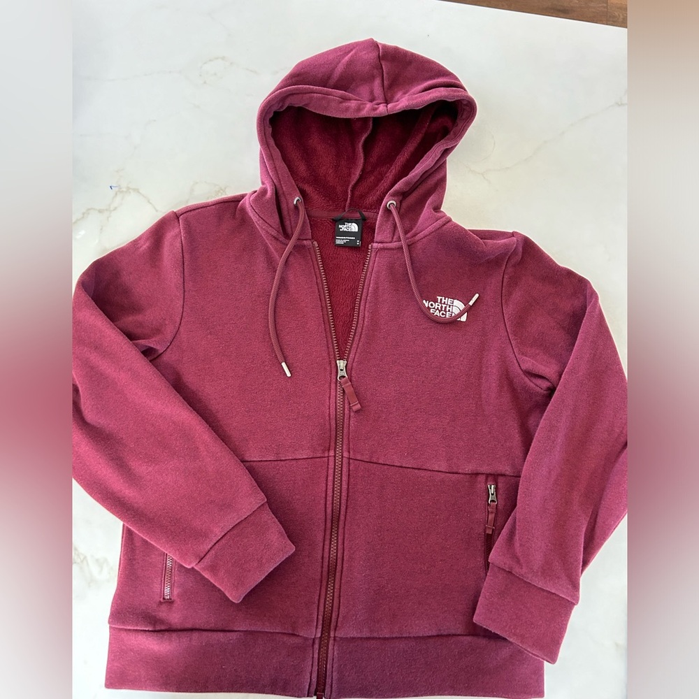 Womens The North Face Ladies EveryDay Full Zip Hoodie Sweatshirt Jacket Top‎ (M)
